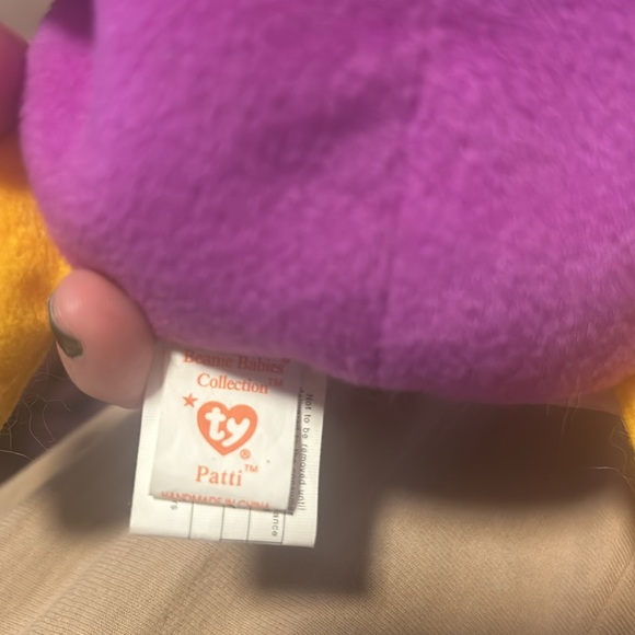 Patti the Platypus rare w/ tag errors 1993 - Picture 2 of 2